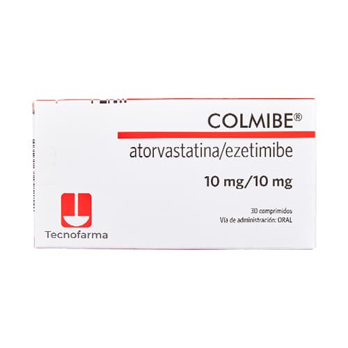 COLMIBE 10MG + 10MG X 30 COMP (ATORVASTATINA+EZETIMIBA) (ATORVASTATINA+EZETIMIBA)