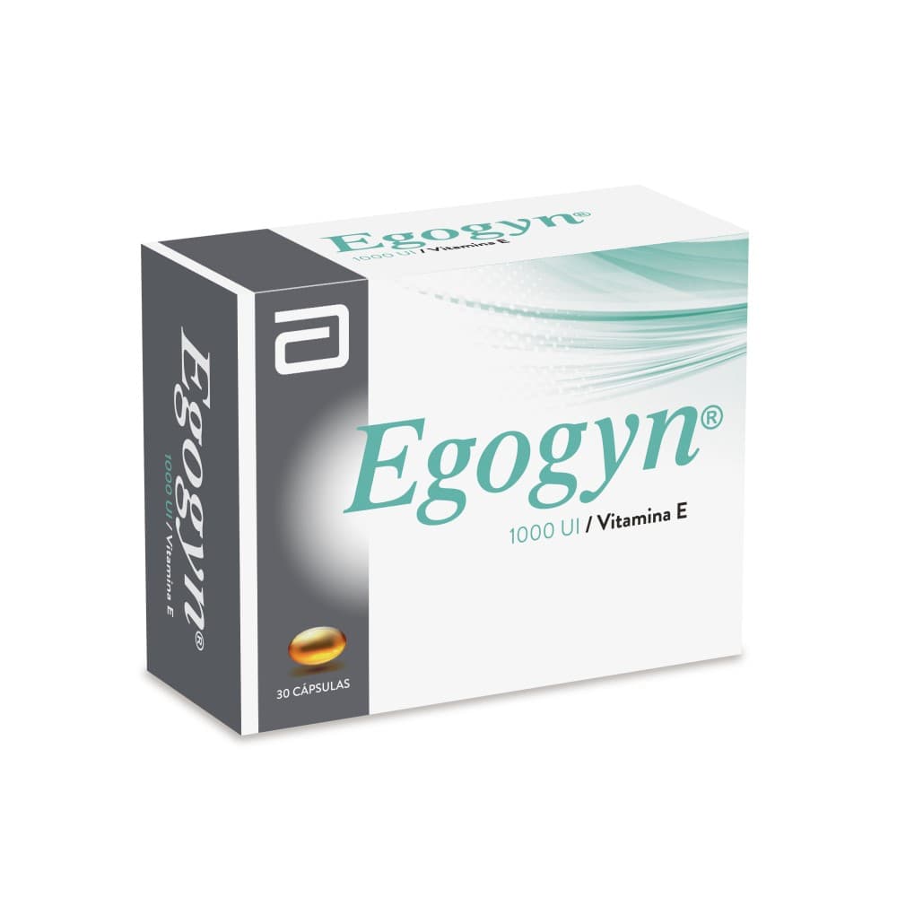 EGOGYN 1000 UI CAJA X 30 CAP (TOCOFEROL (VITAMINA E))