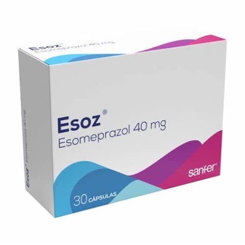 ESOZ 40 MG CAJA X 30 TAB (ESOMEPRAZOL)