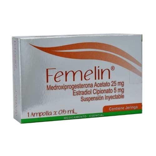 FEMELIN INY X 0.5 ML (ESTRADIOL+MEDROXIPROGESTERONA)