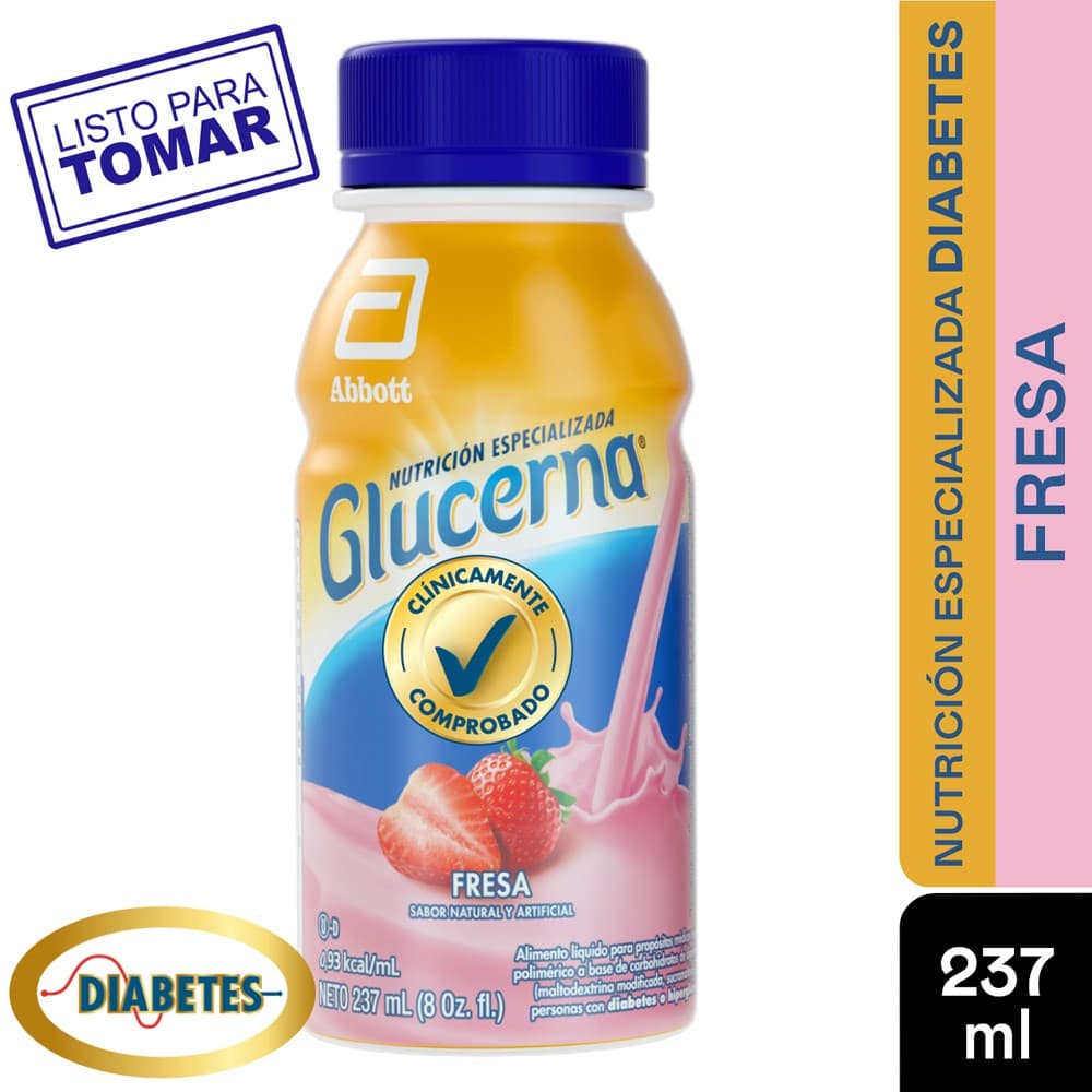 GLUCERNA RPB FRESA X 237 ML