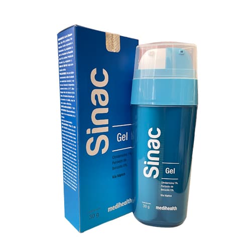 SINAC TUBO X 30 GR (BENZOILO PEROXIDO+CLINDAMICINA)