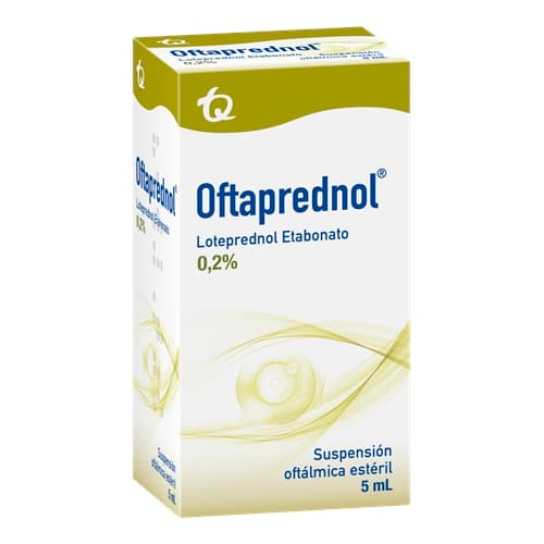 OFTAPREDNOL FRASCO X 5 ML (LOTEPREDNOL)