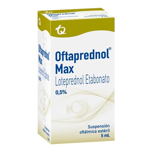 OFTAPREDNOL MAX FRASCO X 5 ML (LOTEPREDNOL)