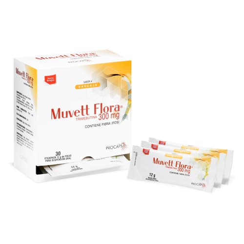 MUVETT FLORA CAJA X 30 SOB (TRIMEBUTINA)