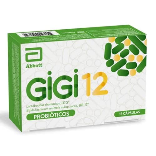 GIGI 12 CAJA X 15 CAP (PROBIOTICOS Y PREBIOTICOS)