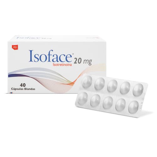 ISOFACE 20 MG CAJA X 40 CAP (ISOTRETINOINA)