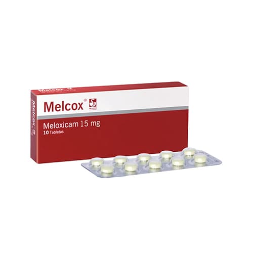 MELCOX 15 MG CAJA X 10 TAB (MELOXICAM)