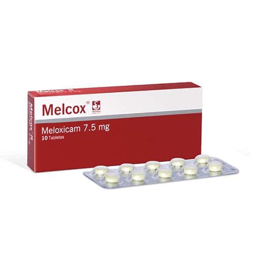 MELCOX 7.5 MG CAJA X 10 TAB (MELOXICAM)