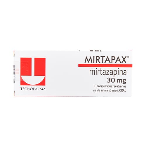 MIRTAPAX 30 MG X 10  COMP (MIRTAZAPINA) (MIRTAZAPINA)