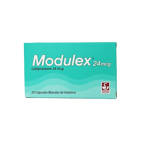 MODULEX 24 MCG CAJA X 20 CAP (LUBIPROSTONA)