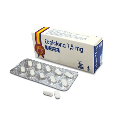 ZOPICLONA 7,5 MG CAJA X 20 TAB (ZOPICLONA)