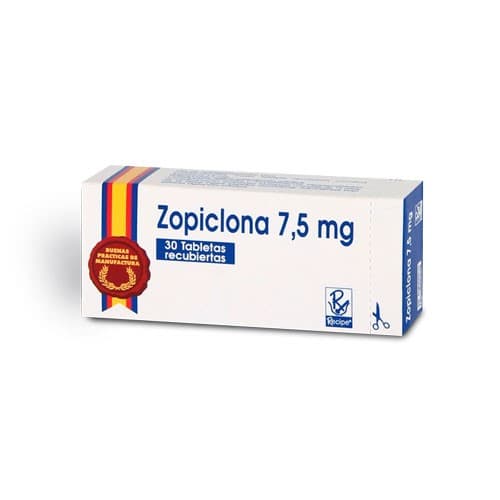 ZOPICLONA 7,5 MG CAJA X 30 TAB (ZOPICLONA)