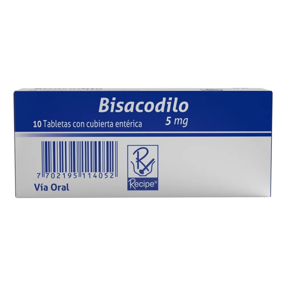 BISACODILO 5 MG CAJA X 10 TAB (BISACODILO)