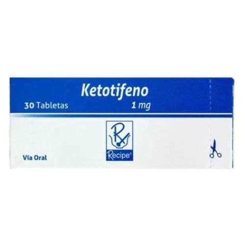 KETOTIFENO 1 MG CAJA X 30 TAB (KETOTIFENO)