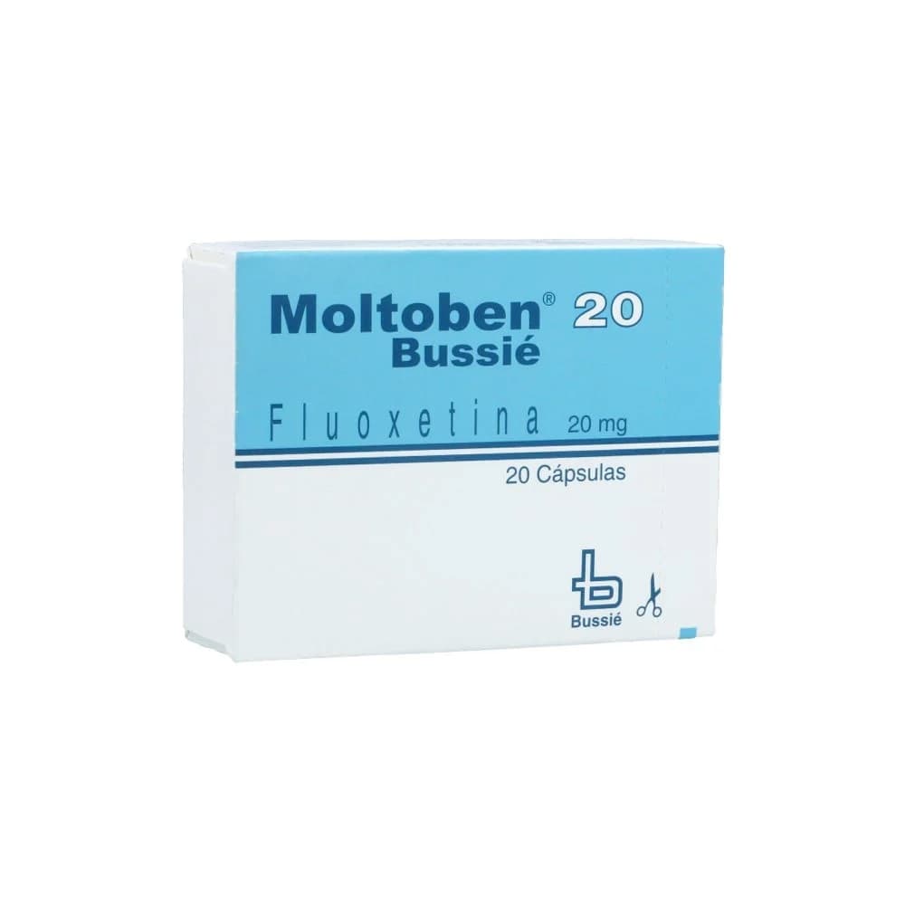 MOLTOBEN 20 MG CAJA X 20 CAP (FLUOXETINA)