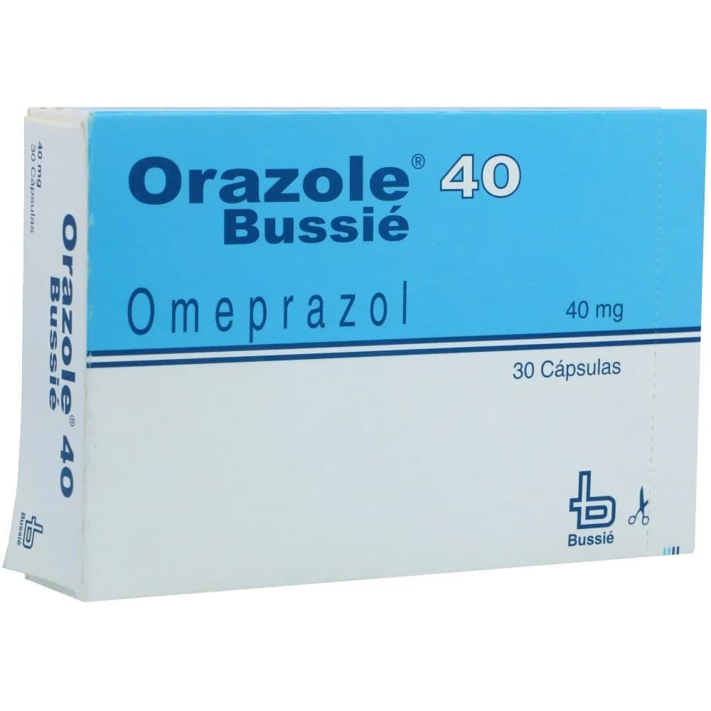 ORAZOLE 40 MG CAJA X 30 CAP (OMEPRAZOL)