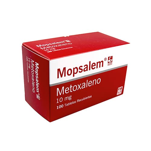 MOPSALEM 10 MG CAJA X 100 TAB (METOXSALENO)