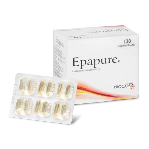 EPAPURE CAJA X 120 CAP (ICOSAPENTANOATO)