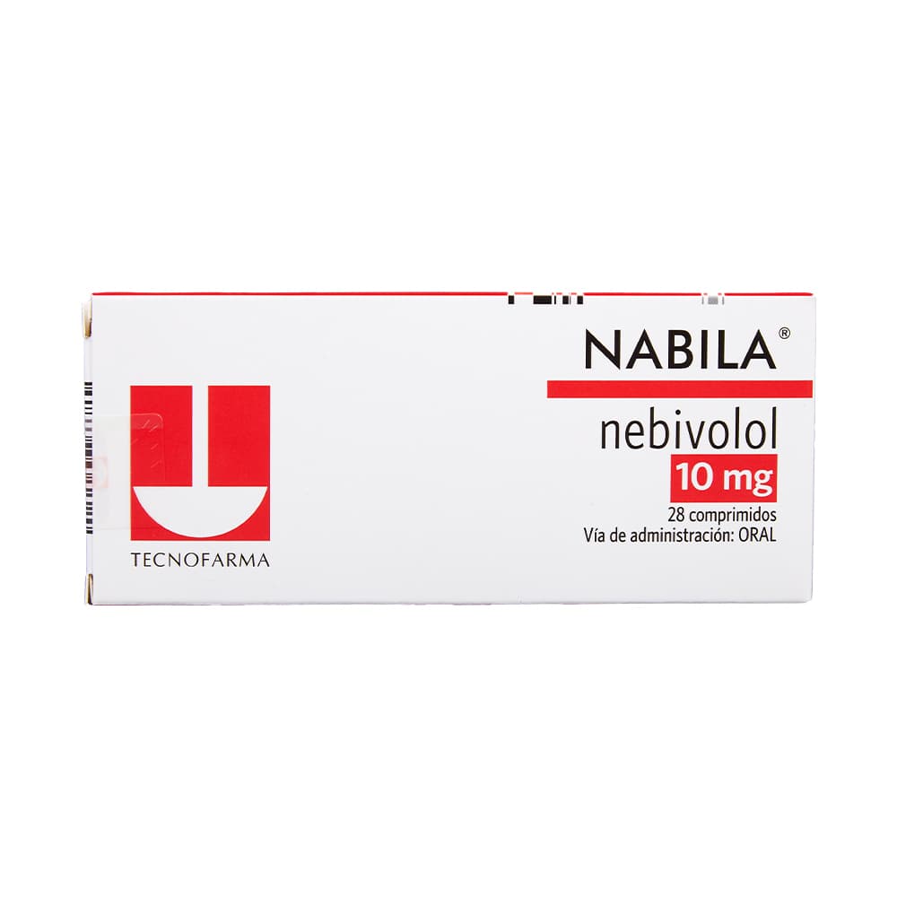 NABILA 10 MG X 28 COM (NEBIVOLOL) (NEBIVOLOL)