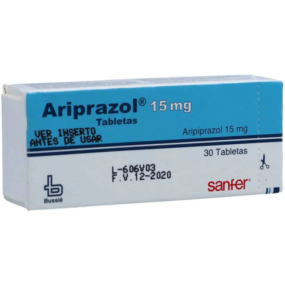 ARIPRAZOL 15 MG CAJA X 30 TAB (ARIPIPRAZOL)