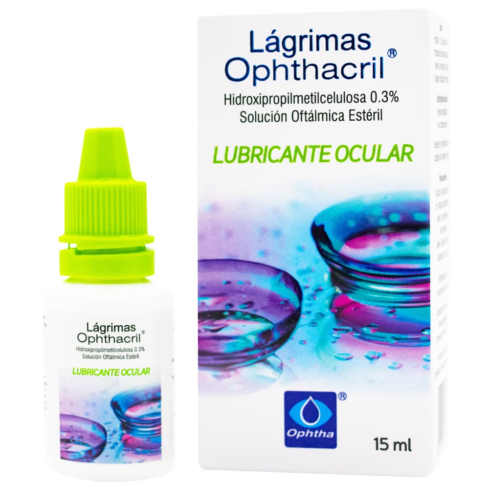 OPHTHACRIL FRASCO X 15 ML (HIDROXIPROPILMETILCELULOSA)