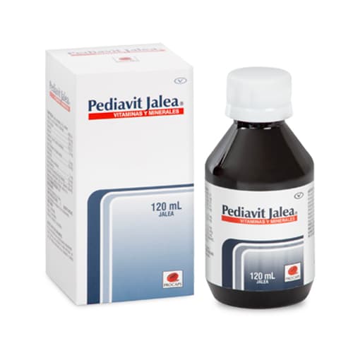 PEDIAVIT JALEA FRASCO X 120 ML (MULTIVITAMINAS+HIERRO)