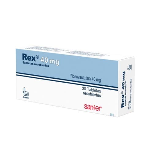 REX 40 MG CAJA X 30 TAB (ROSUVASTATINA)