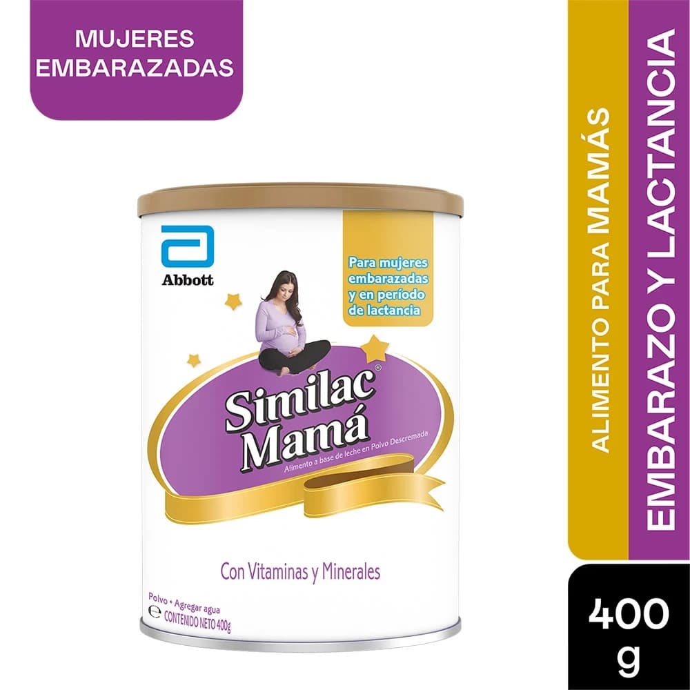 SIMILAC MAMÁ X 400 G (FORMULAS MATERNAS)