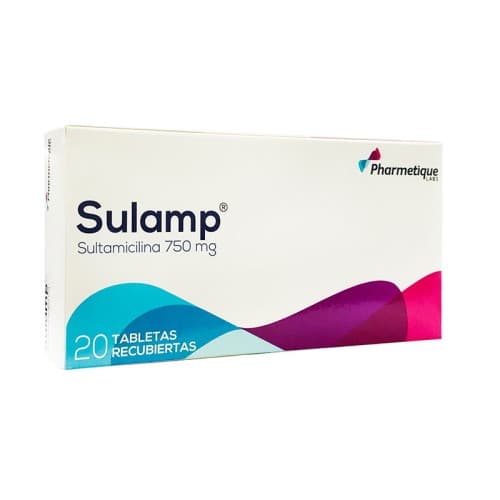 SULAMP 750 MG CAJA X 20 TAB (SULTAMICILINA)
