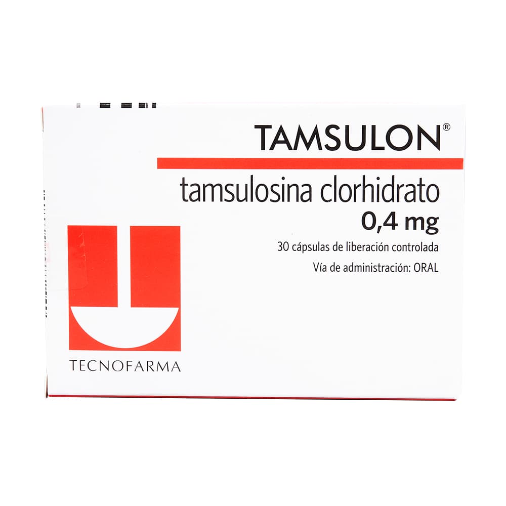 TAMSULON 0.4 MG X 30 CAP (TAMSULOSINA CLORHIDRATO) (TAMSULOSINA CLORHIDRATO)