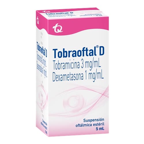 TOBRAOFTAL D 3/1 MG FRASCO X 5 ML (DEXAMETASONA+TOBRAMICINA)