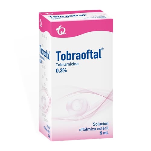TOBRAOFTAL 0.3% FRASCO X 5 ML (TOBRAMICINA)