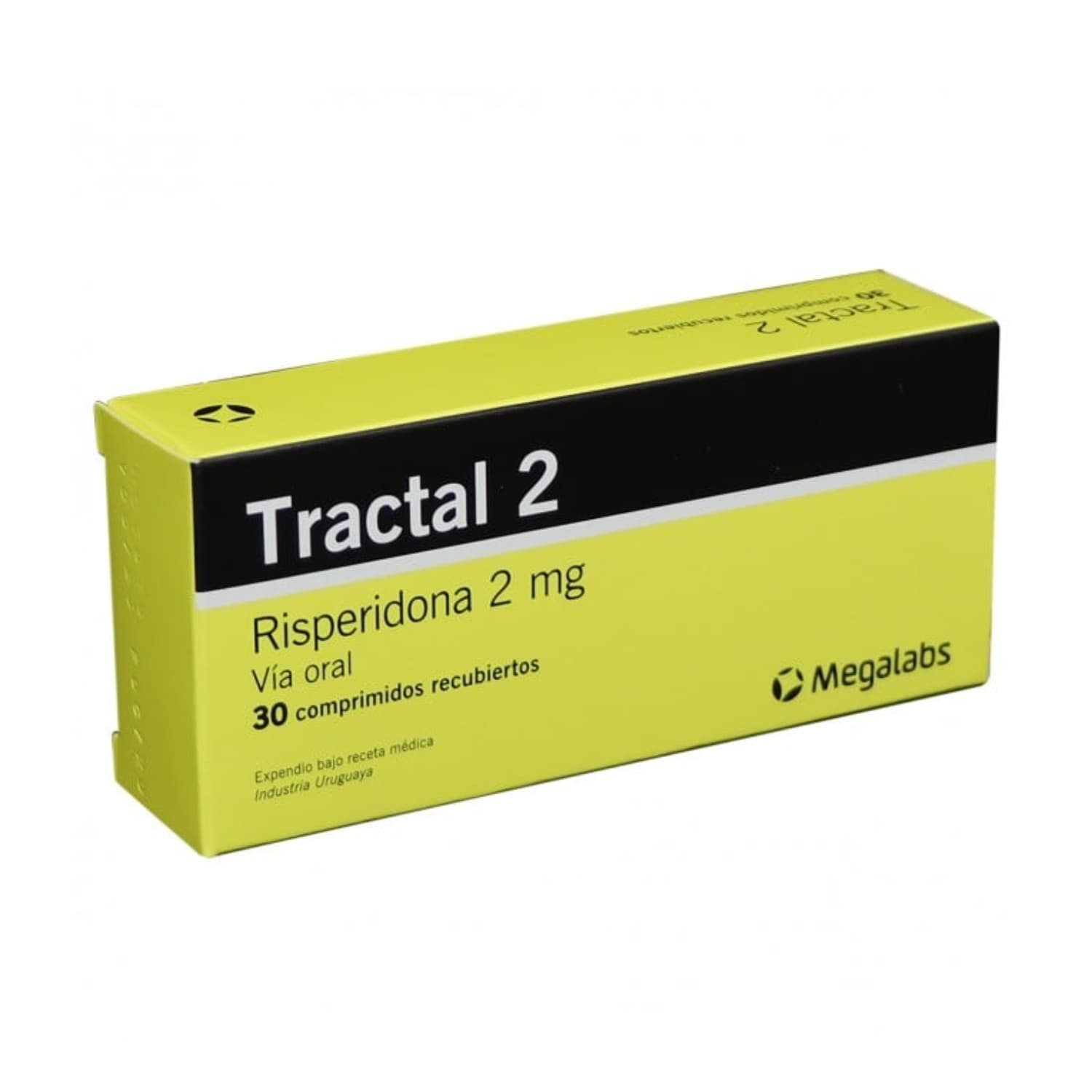 TRACTAL 2 MG CAJA X 30 COMP (RISPERIDONA)