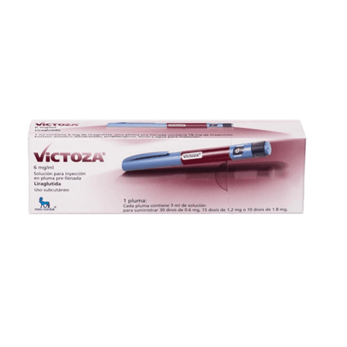 VICTOZA 6 MG PRELL X 1 PLUMA (LIRAGLUTIDA)