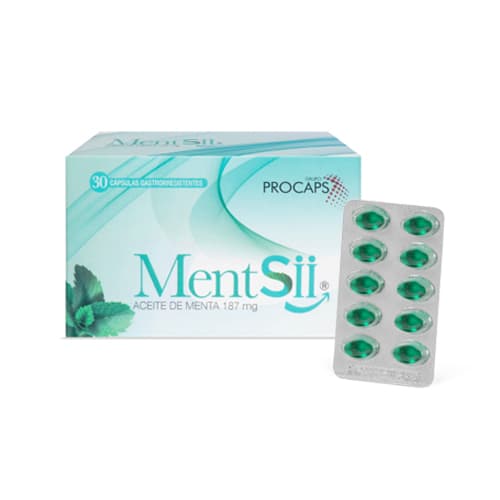 MENTSII 187 MG CAJA X 30 CAP (MULTIPLES COMPONENTES)