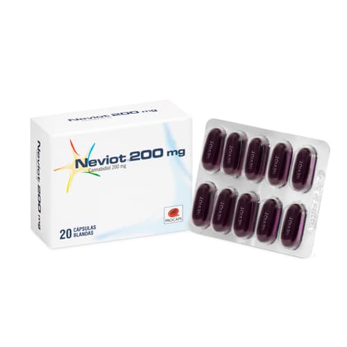 NEVIOT 200 MG CAJA X 20 CAP (CANNABIDIOL)