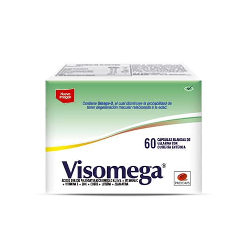 VISOMEGA CAJA X 60 CAP (MULTIVITAMINAS)