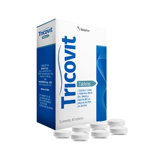 TRICOVIT 400 MG CAJA X 60 TAB (MULTIVITAMINICOS)