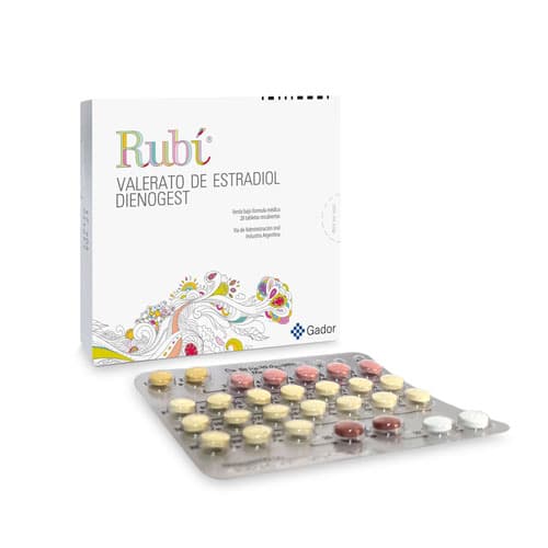 RUBI CAJA X 28 TAB (DIENOGEST+ESTRADIOL) (DIENOGEST+ESTRADIOL)