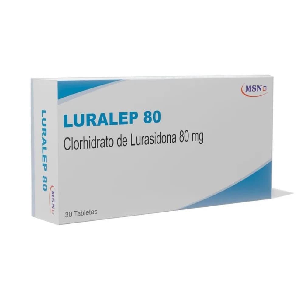 LURALEP 80 MG CAJA X 30 TAB (LURASIDONA) (LURASIDONA)