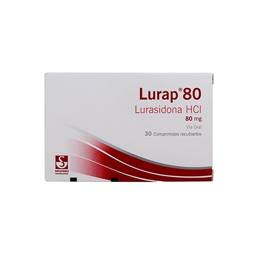 LURAP 80 MG CAJA X 30 COM (LURASIDONA)