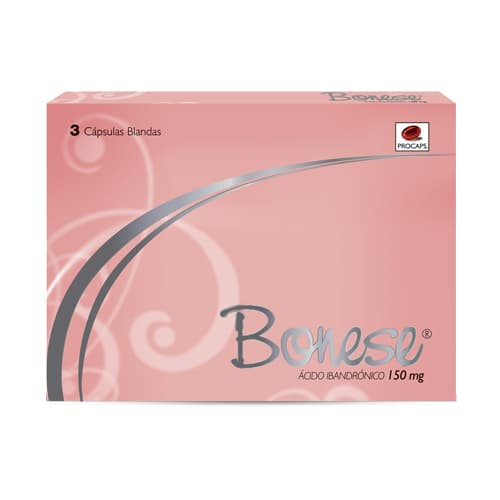 BONESE 150 MG CAJA X 3 CAP (IBANDRONICO ACIDO)