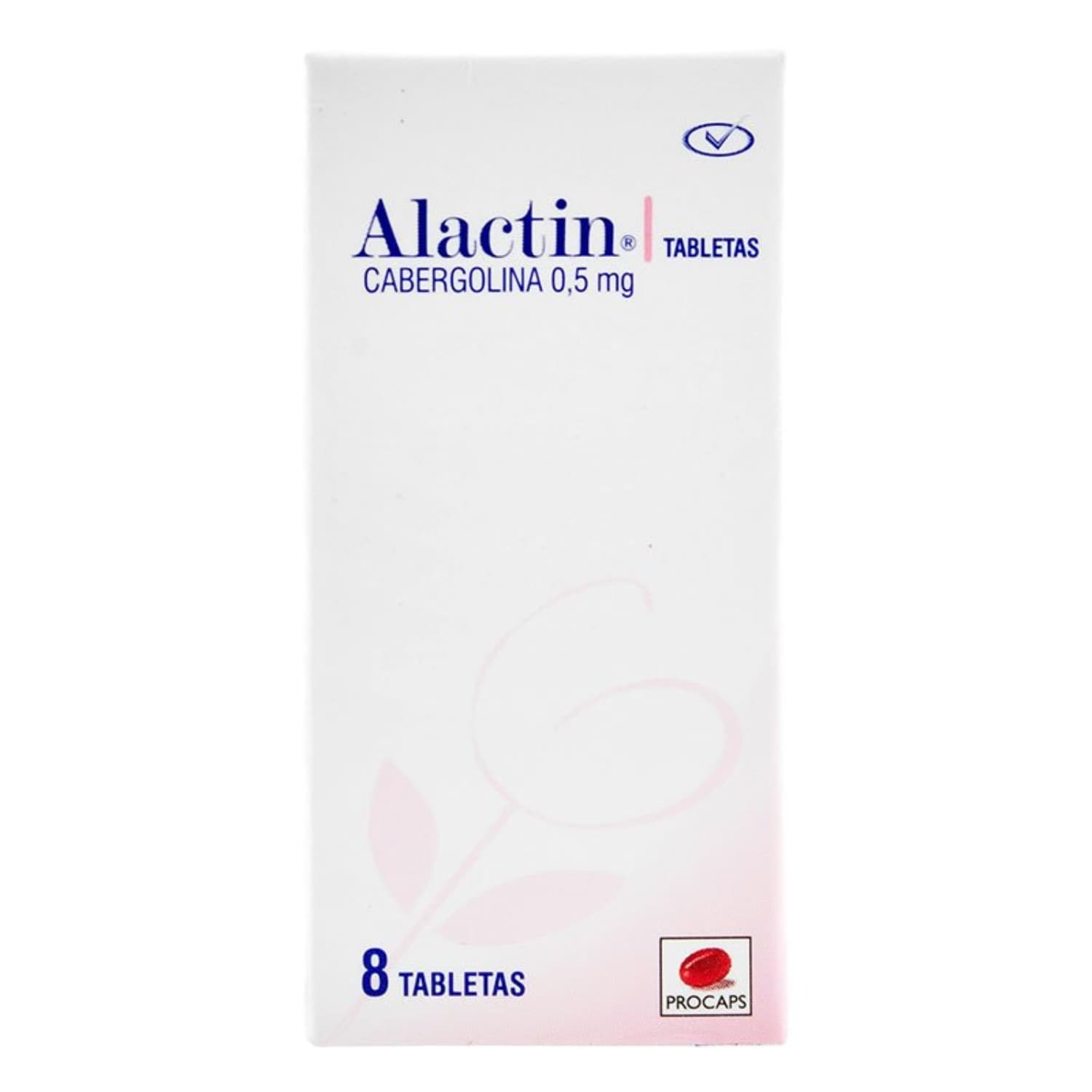 ALACTIN 0.5 MG FRASCO X 8 TAB (CABERGOLINA)