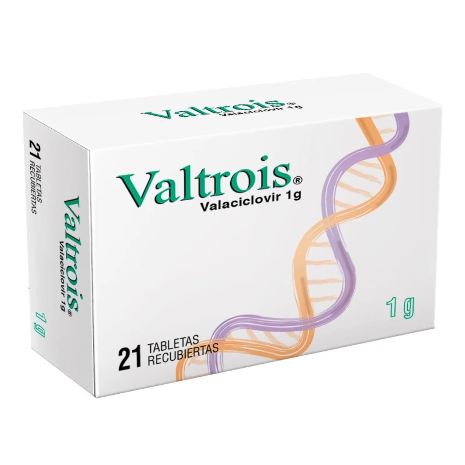 VALTROIS 1 G CAJA X 21 TAB (VALACICLOVIR)