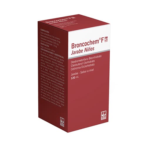 BRONCOCHEM F NINOS FRASCO X 120 ML