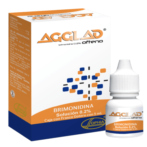 AGGLAD OFTENO FRASCO X 5 ML (BRIMONIDINA)