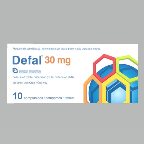 DEFAL 30MG X 10 COMP (DEFLAZACORT)