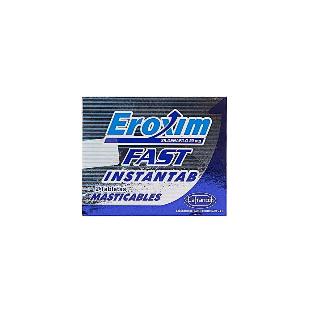 EROXIM FAST INSTANT TAB X 2 TAB (SILDENAFILO)