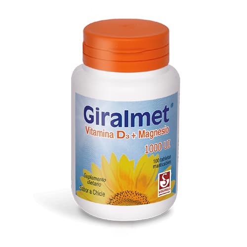 GIRALMET 1000 UI FCO CAJA X 100 TAB (VITAMINAS)